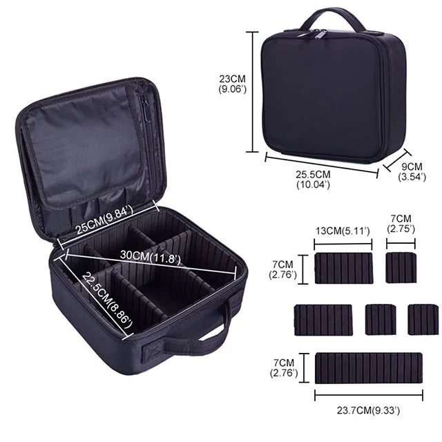 Trousse de toilette femme compacte
