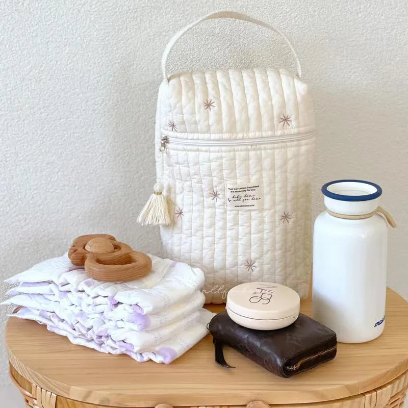 Trousse de toilette femme suspendue matelassée