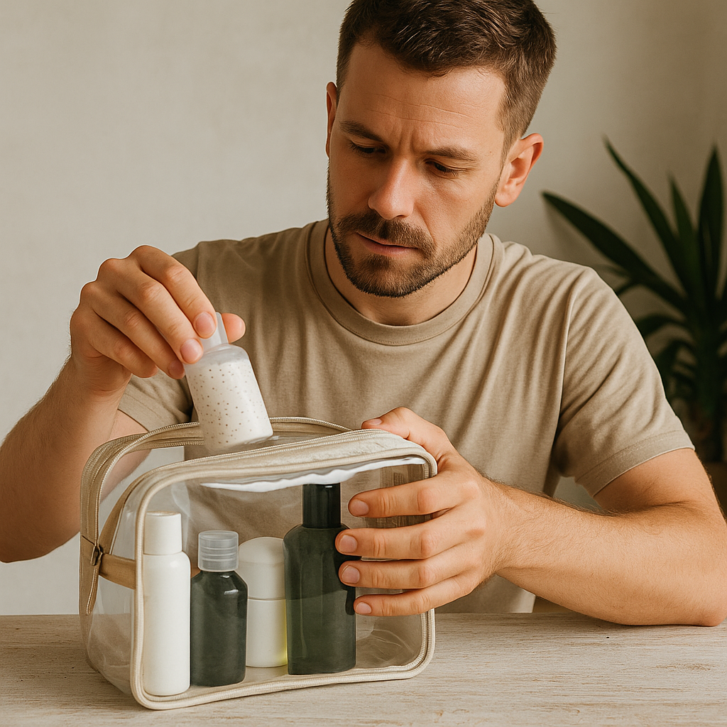 Trousse de toilette transparente : règles avion, dimensions et conseils pratiques