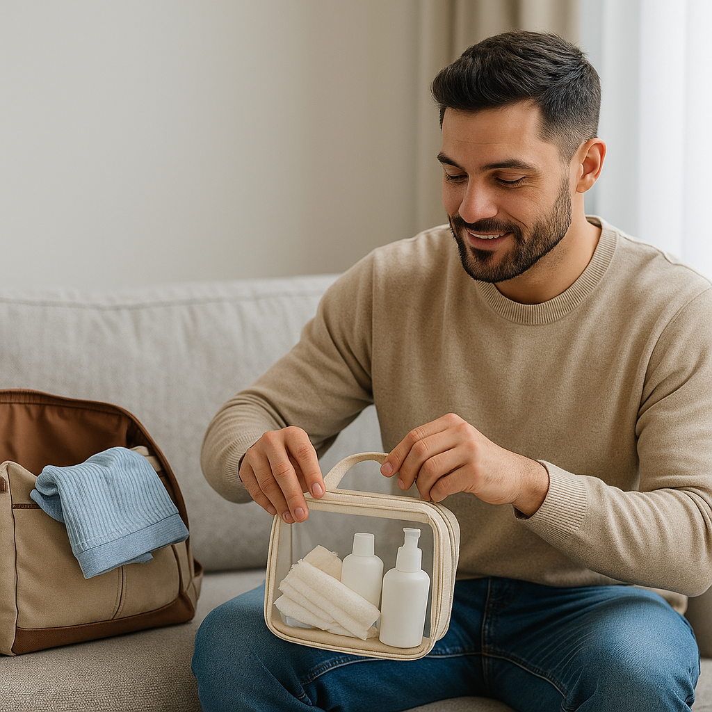 Trousse de toilette avion : que peut-on emporter en cabine ?