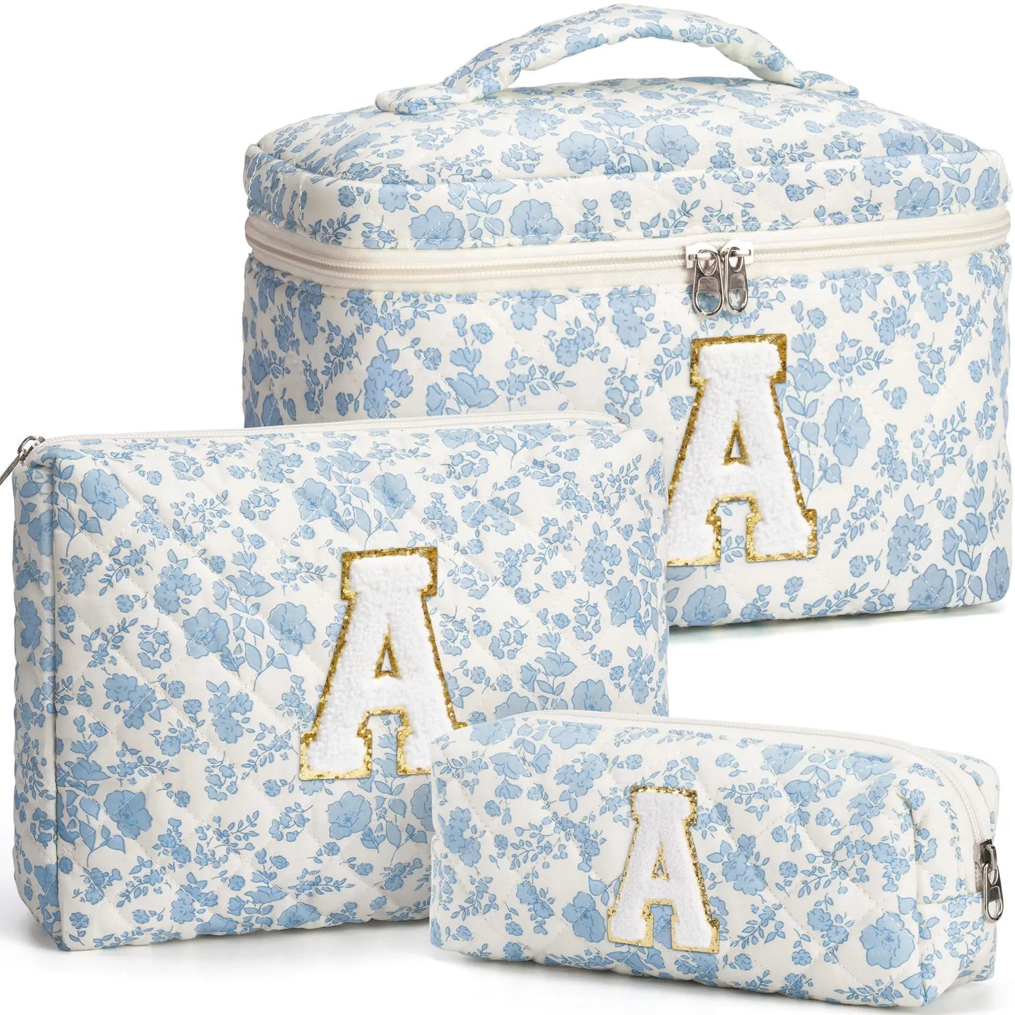 Trousse de toilette femme compacte matelassée