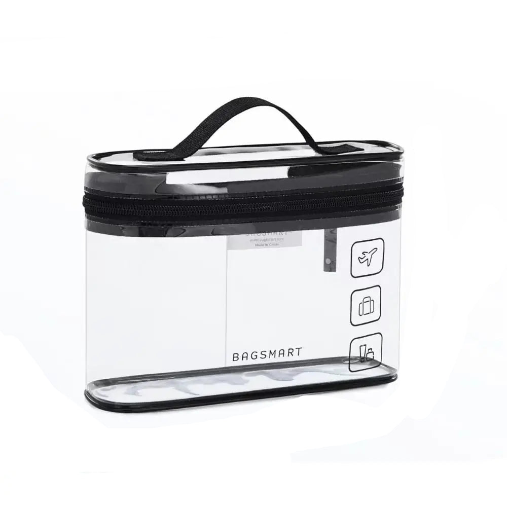 Trousse de toilette transparente
