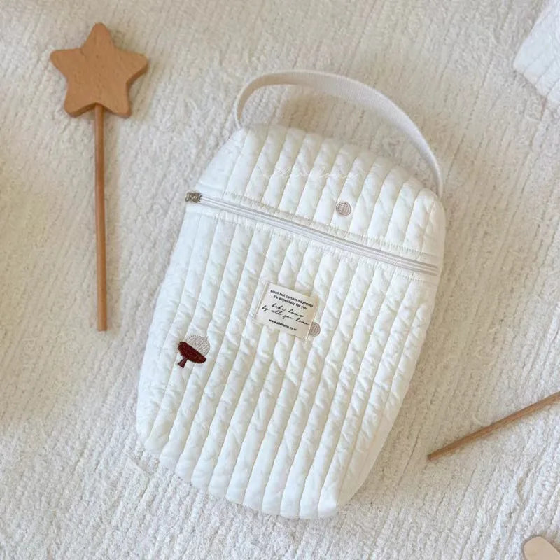 Trousse de toilette femme suspendue matelassée