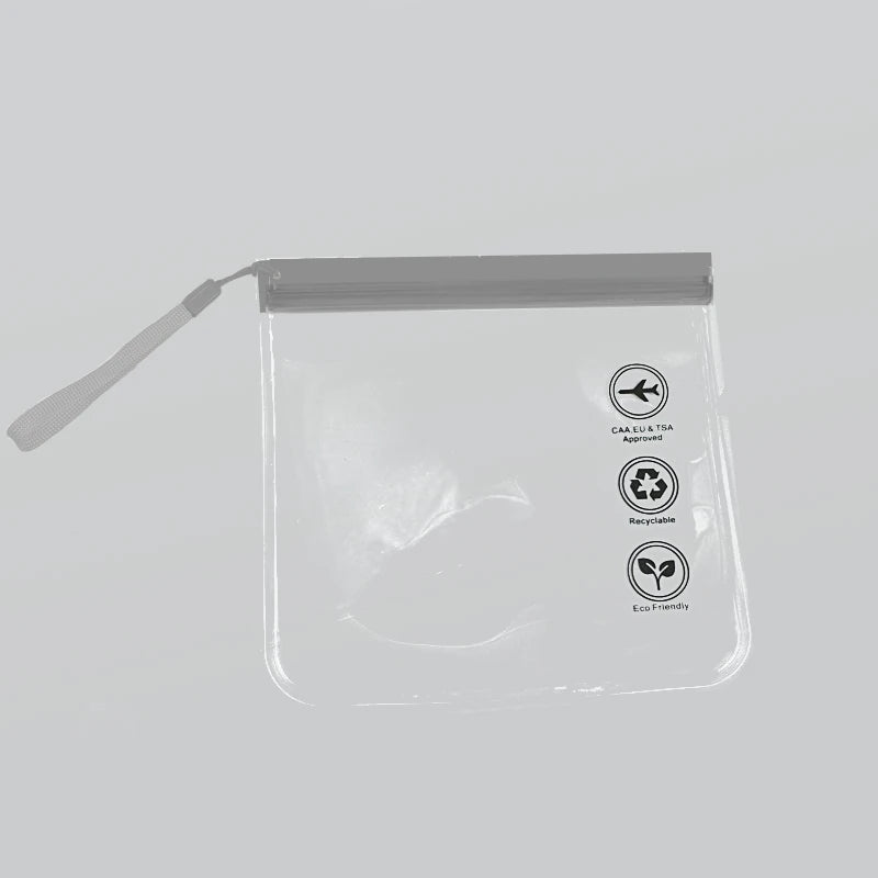 Trousse de toilette – PVC transparent avion