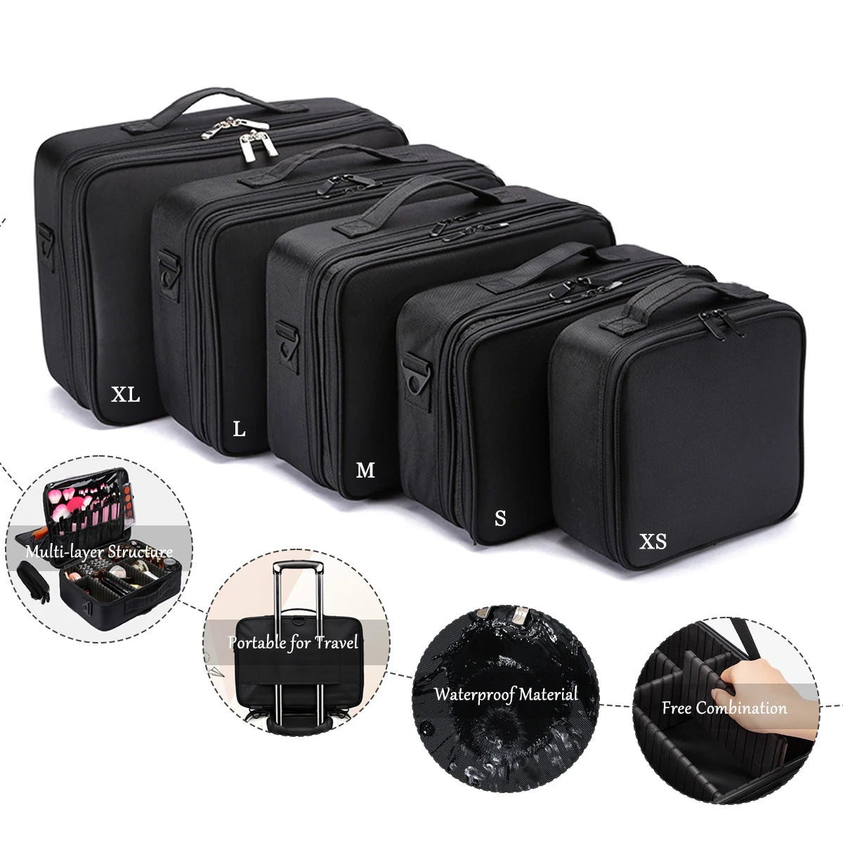 Grande trousse de toilette – Rangement maximal