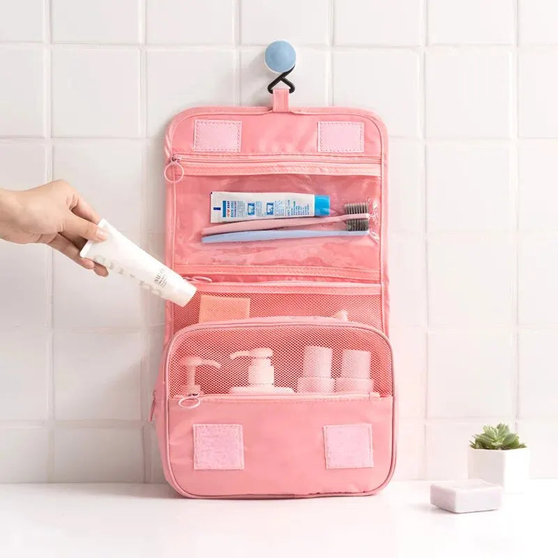 Trousse de toilette à suspendre – Grande pochette