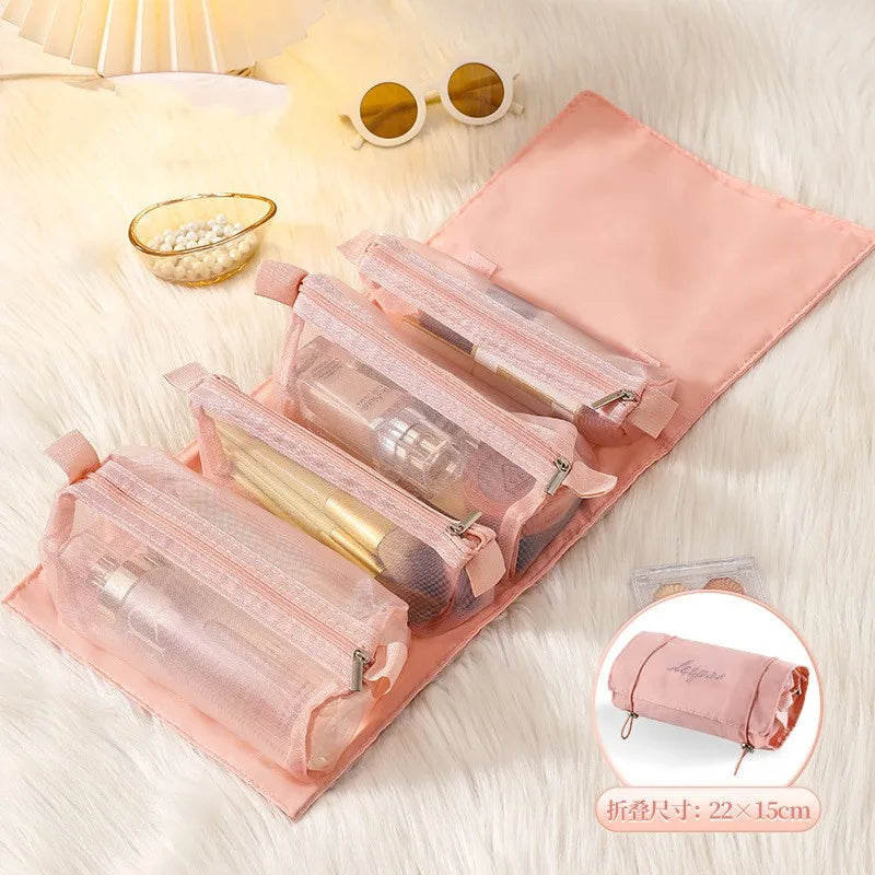 Grosse trousse de toilette pliable