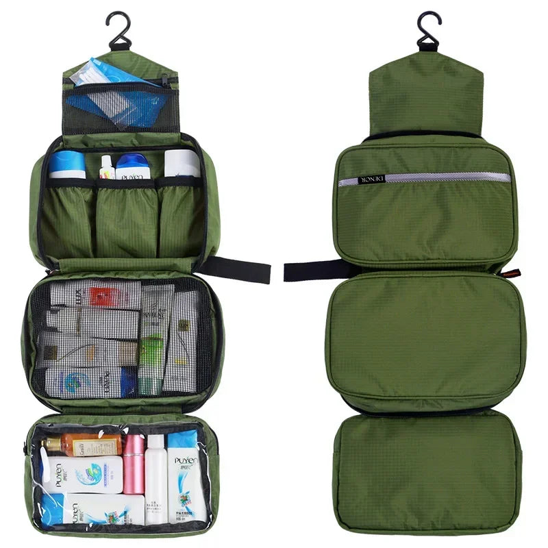 Trousse de toilette à suspendre homme – Grande capacité