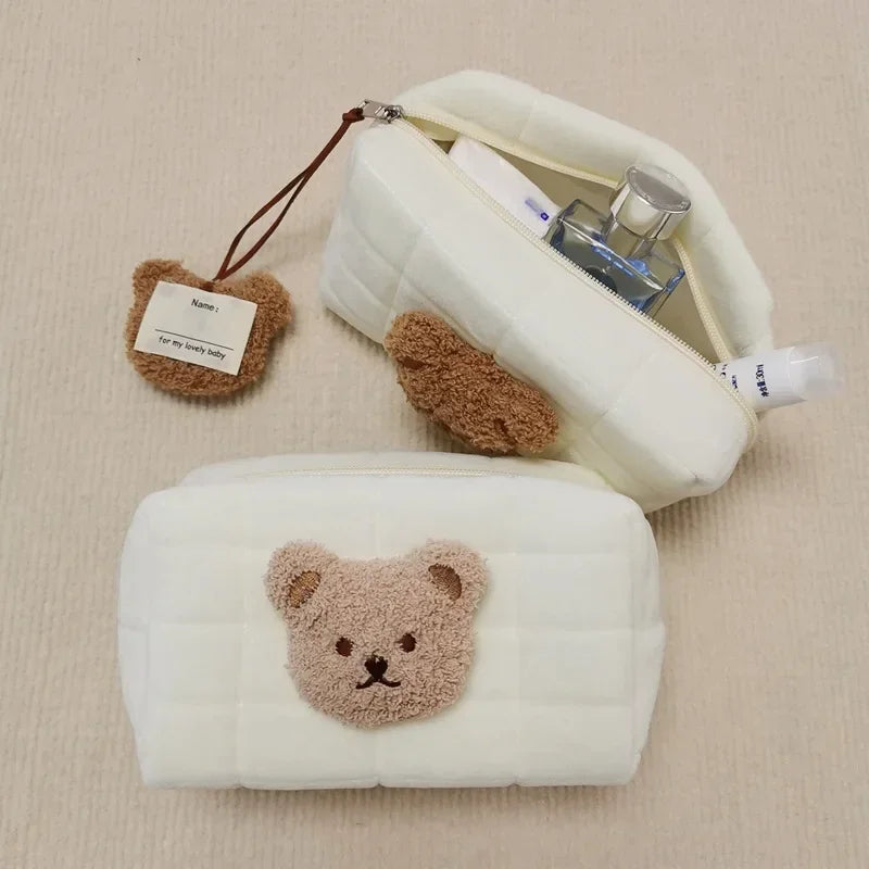Trousse de toilette en coton – Pratique et réutilisable