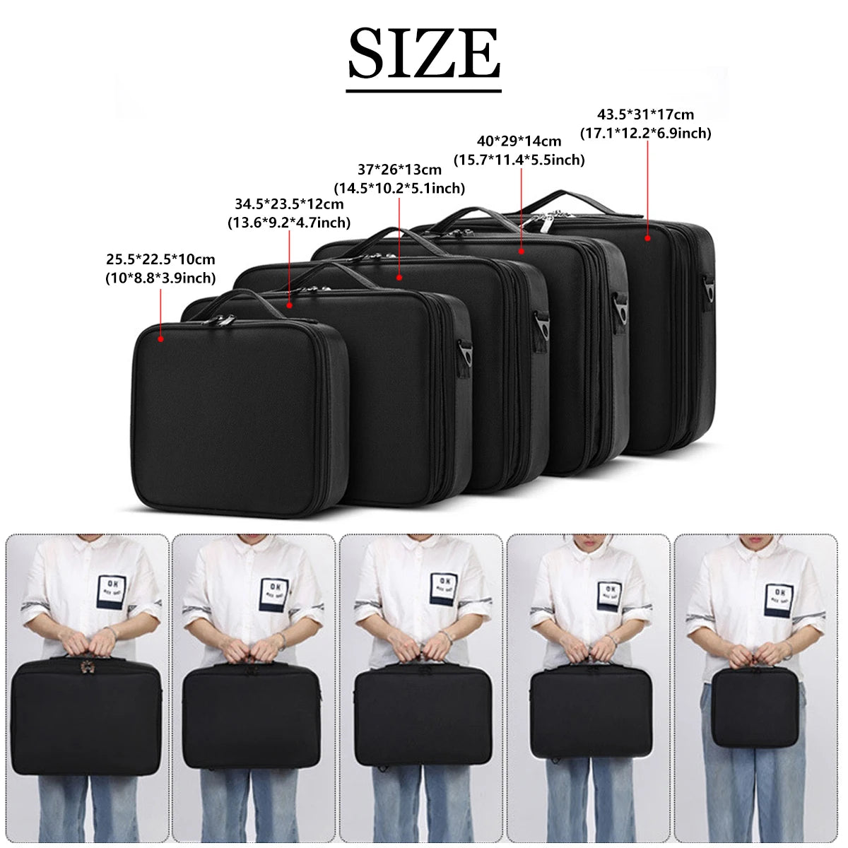 Grande trousse de toilette – Rangement maximal