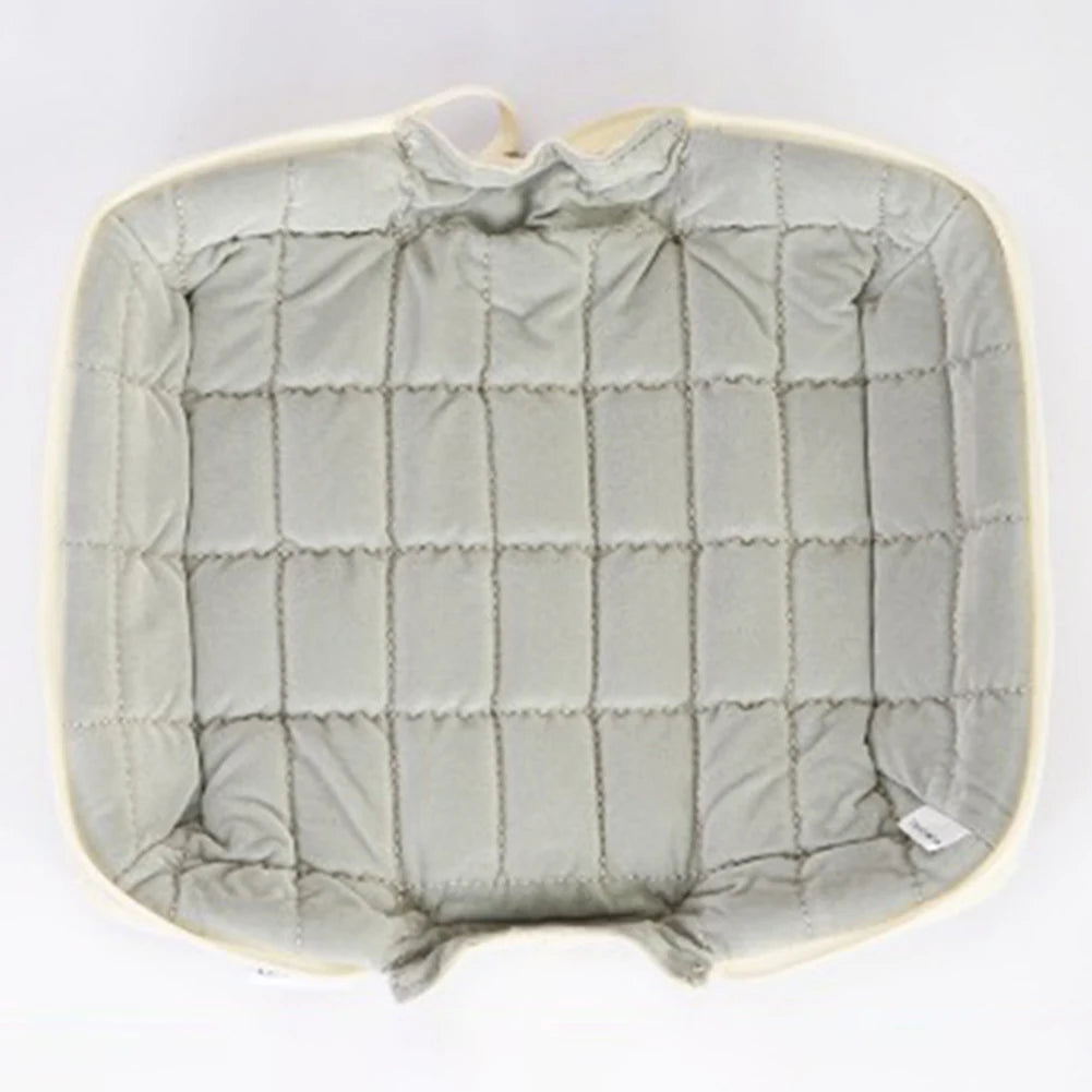 Trousse de toilette coton compacte – Look peluche chic