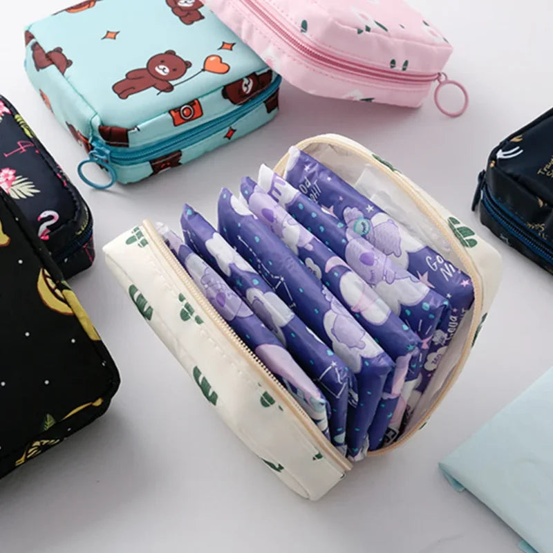 Trousse de toilette bébé imperméable – Mini pochette hygiénique multifonction pour enfant