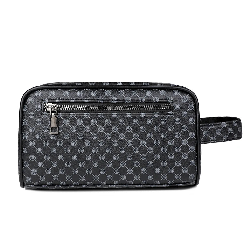 Trousse de toilette cuir. Élégante, compacte et idéale pour le voyage