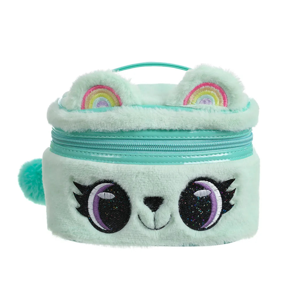 Trousse de toilette bébé licorne – sac de rangement peluche enfant