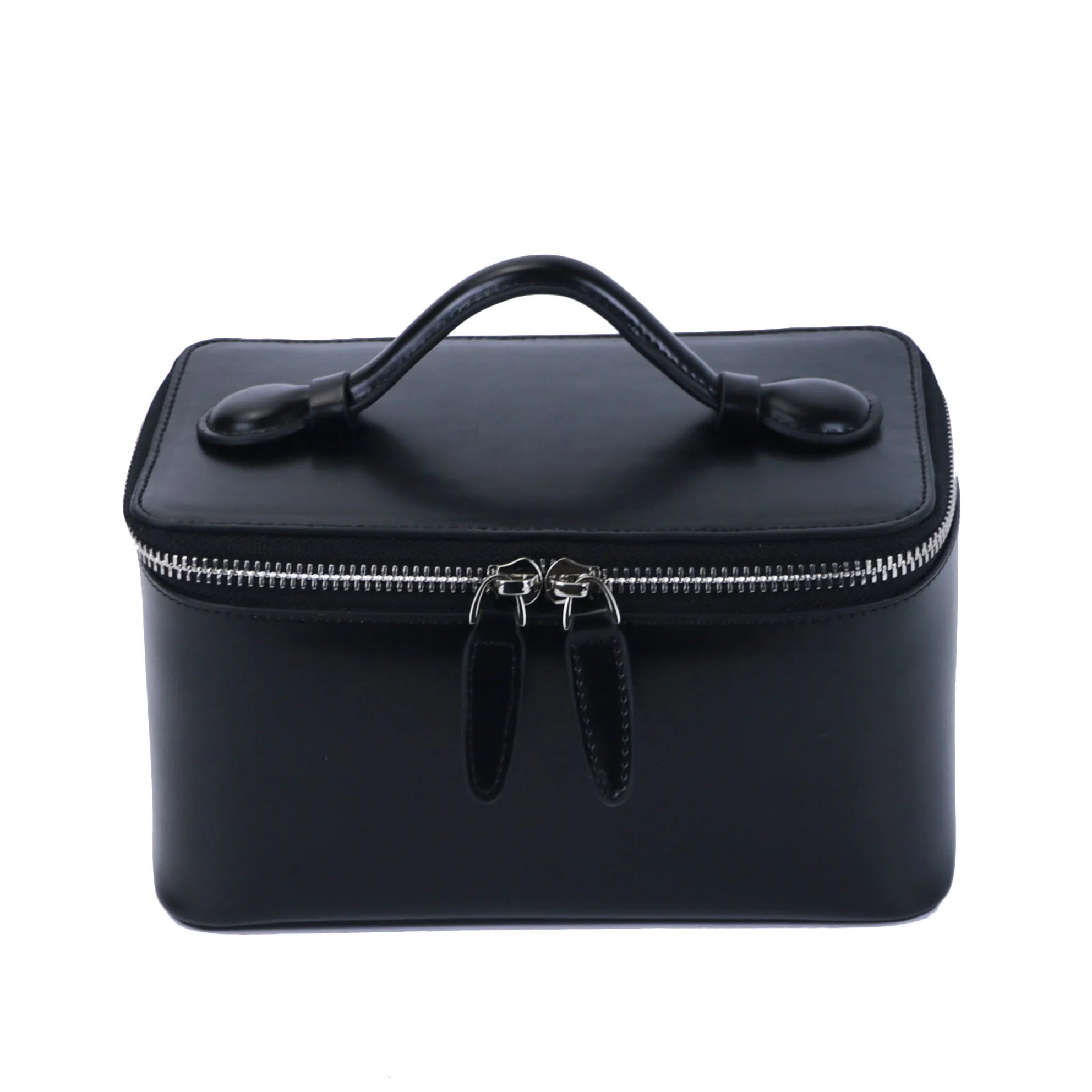  Trousse de toilette de luxe noire format voyage – étanche, légère et parfaitement adaptée aux déplacements d'affaires