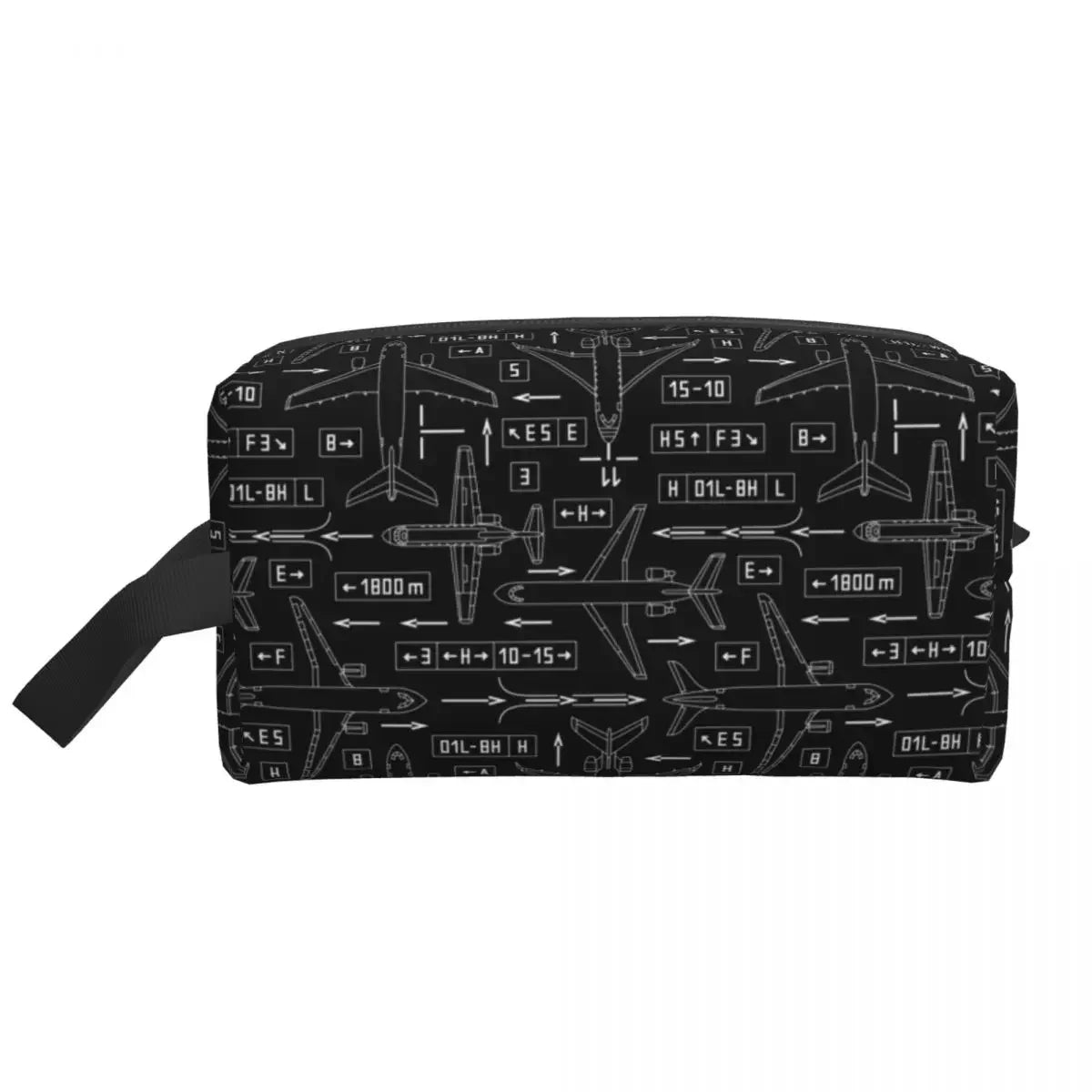  Trousse de toilette avion transparente en PVC recyclable – approuvée pour les voyages en avion selon normes TSA