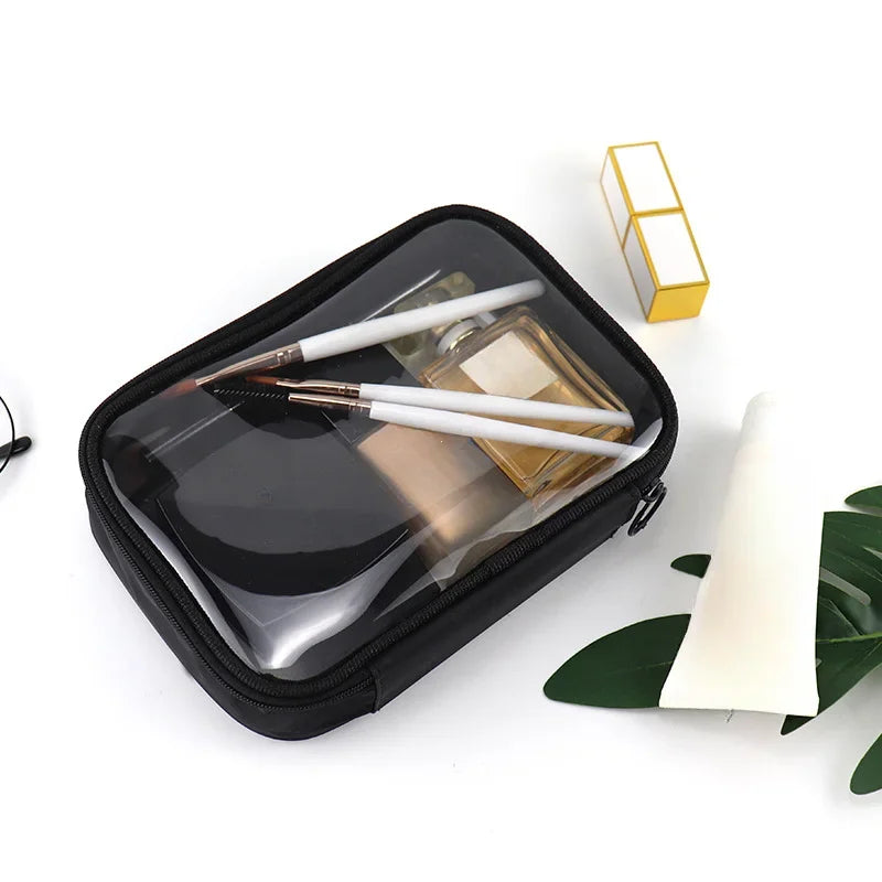 Trousse de toilette transparente – Format avion waterproof