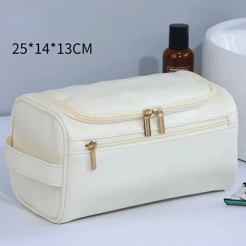 Trousse de toilette cuir homme – Idéale pour les déplacements