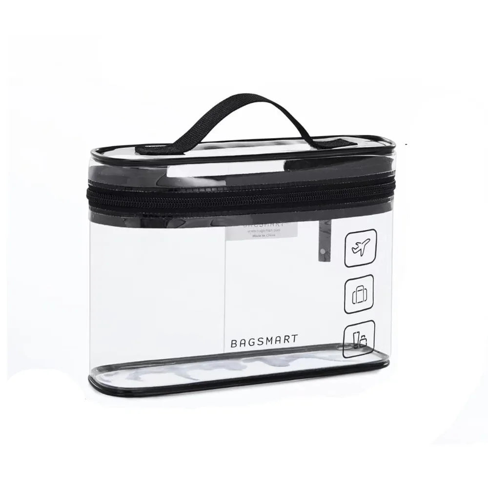 Trousse de toilette transparente