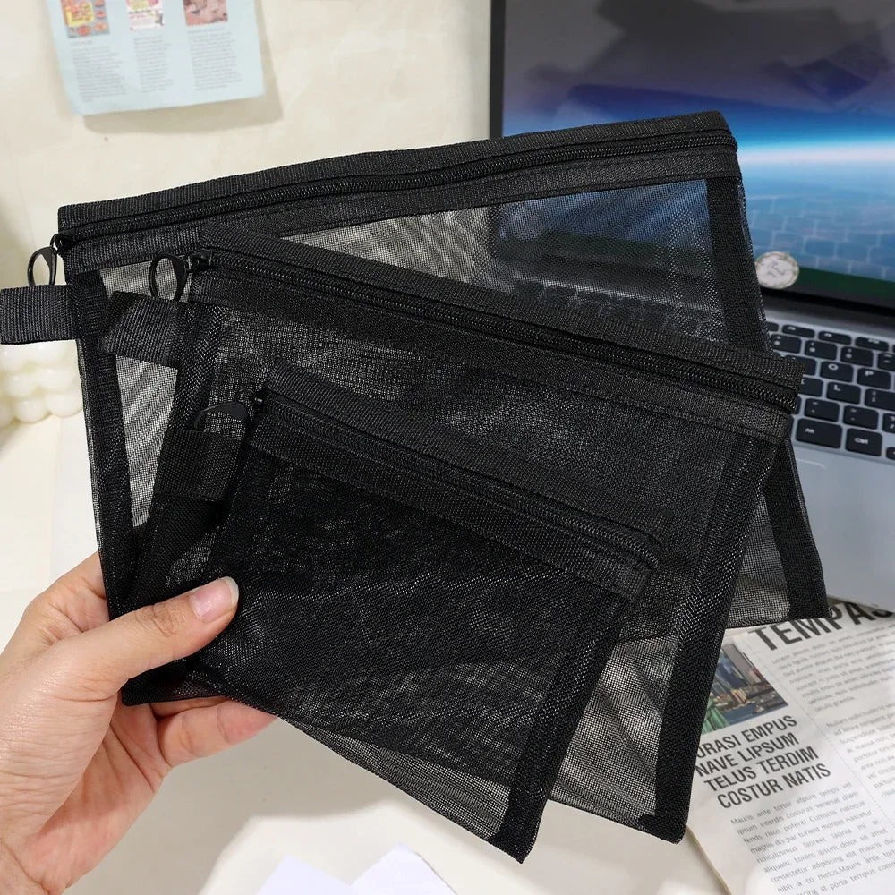 Trousse de toilette transparente femme