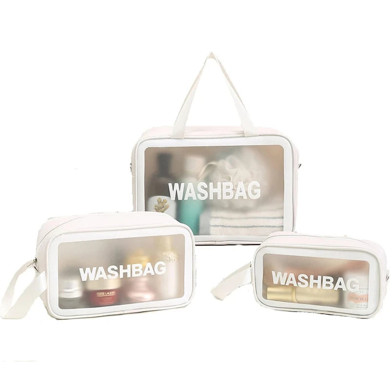 Set 3 pièces – Trousse de toilette imperméable