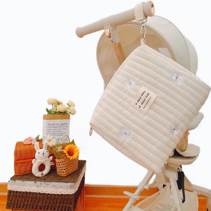 Trousse de toilette femme imprimée douce