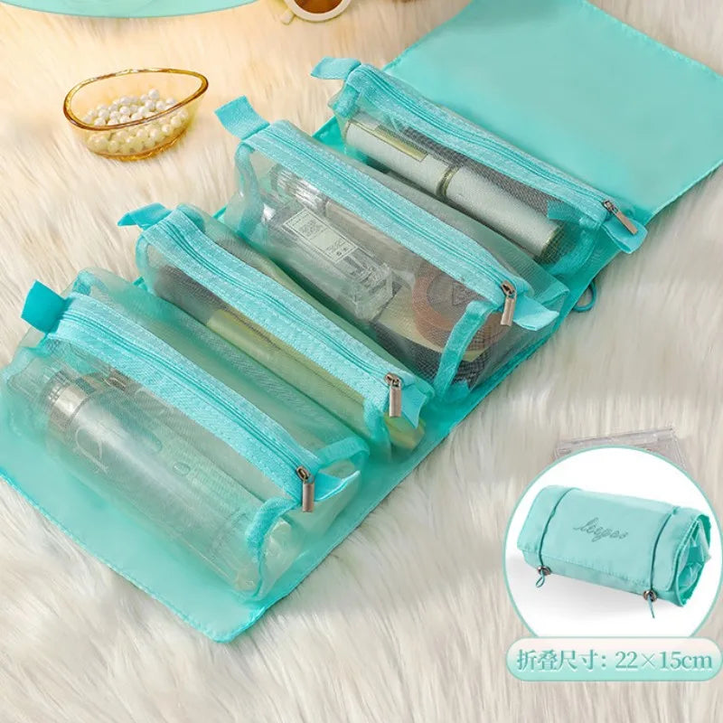 Grosse trousse de toilette pliable