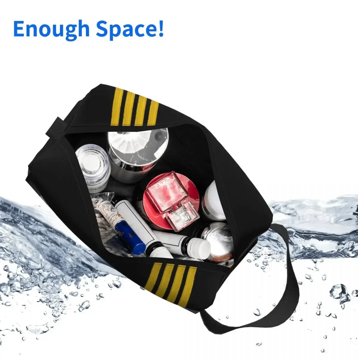 Trousse de toilette avion – capitaine pilote