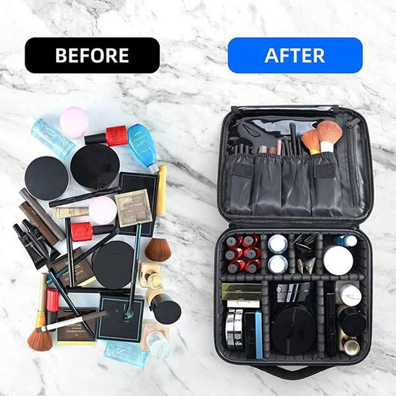 Trousse de toilette femme compacte