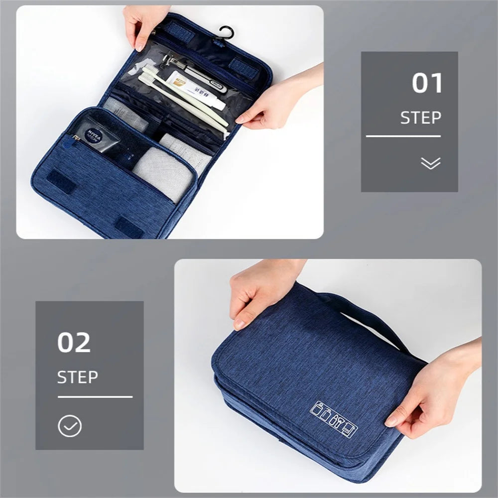 Trousse de toilette à suspendre – Sac de voyage imperméable