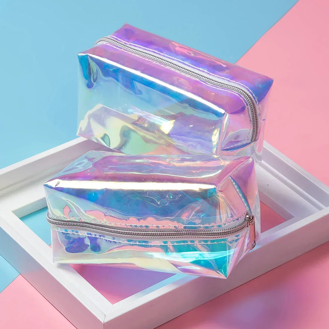 Trousse de toilette transparente imperméable