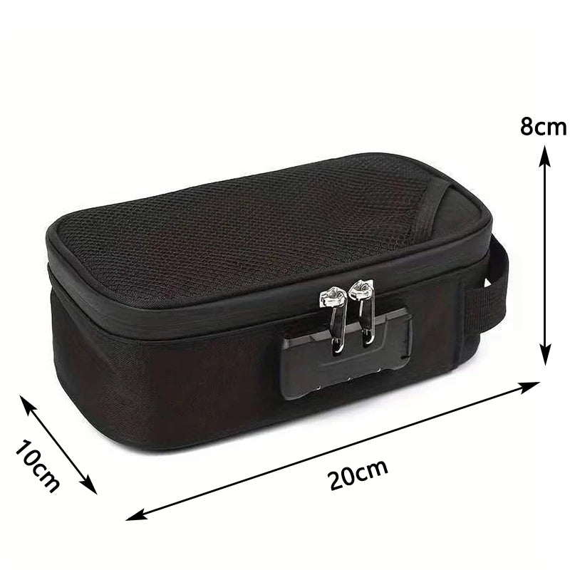 Trousse de toilette homme avec serrure – Idéale pour le voyage