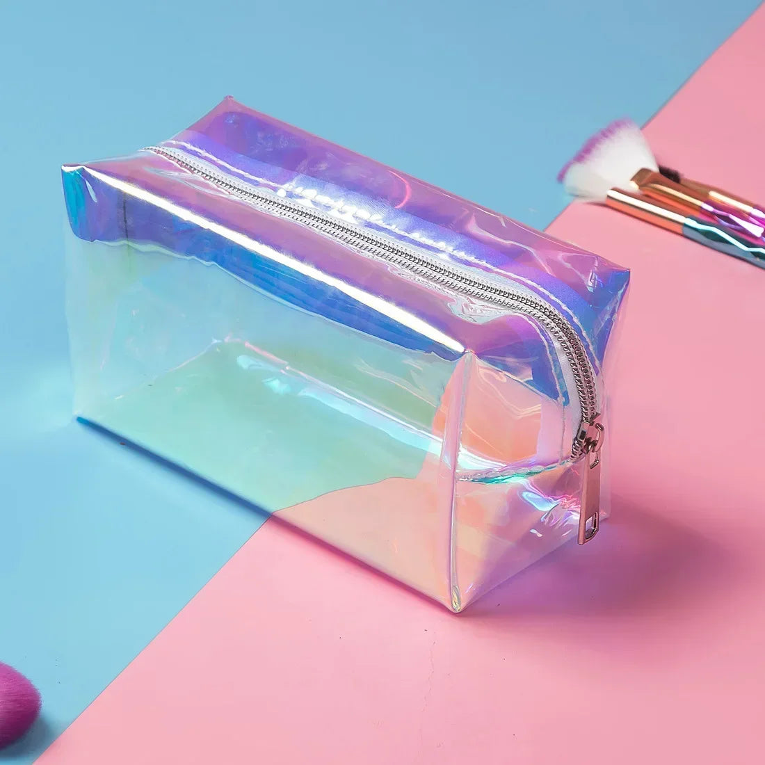 trousse de toilette transparente avion imperméable